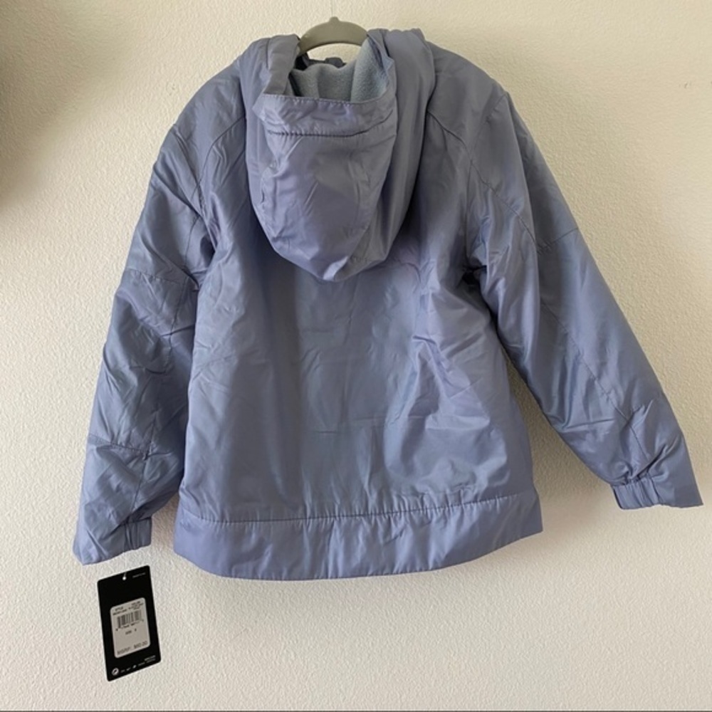 NWT NIKE NSW Winter Puffer Glacier Grey Frost Hooded Jacket - Picture 13 of 15